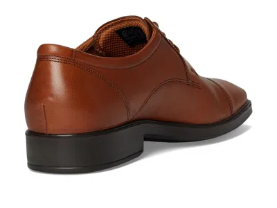 Ecco Metropole Milan Cap Toe Derby In Brown