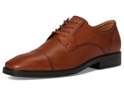 Ecco Metropole Milan Cap Toe Derby In Brown