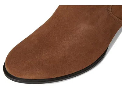 Ecco Shape Stack Heel Bootie In Brown
