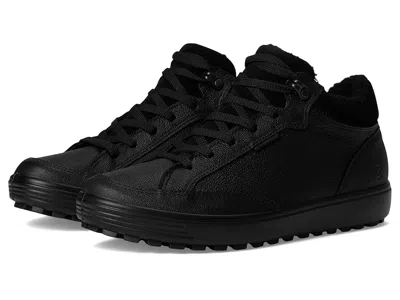 Ecco Soft 7 Warm-lined Gore-tex Chukka In Black