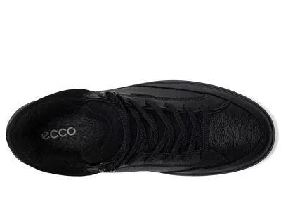 Ecco Soft 7 Warm-lined Gore-tex Chukka In Black
