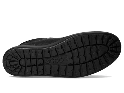 Ecco Soft 7 Warm-lined Gore-tex Chukka In Black