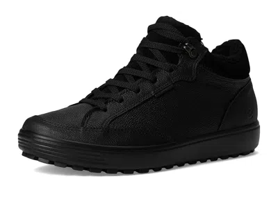 Ecco Soft 7 Warm-lined Gore-tex Chukka In Black
