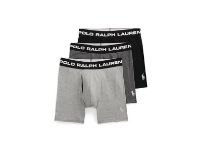 Polo Ralph Lauren Perfect Pouch Boxer Brief 3-pack In Gray | ModeSens