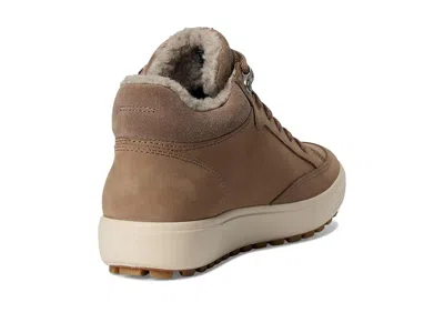 Ecco Soft 7 Warm-lined Gore-tex Chukka In Brown