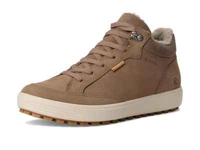 Ecco Soft 7 Warm-lined Gore-tex Chukka In Brown