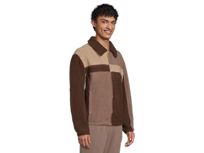 Ugg Lachlan Fluff Jacket In Brown