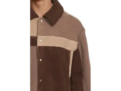 Ugg Lachlan Fluff Jacket In Brown