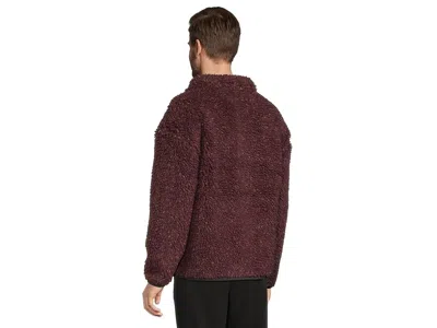 Ugg Braid Confetti Half Zip In Brown