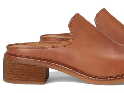 Söfft Trinity Leather Mule In Brown