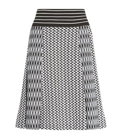 Missoni Multi-knit Pleated Midi Skirt | ModeSens