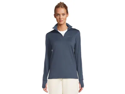 Craft Flow Quarter Zip Pullover In Blue