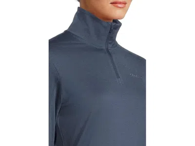 Craft Flow Quarter Zip Pullover In Blue