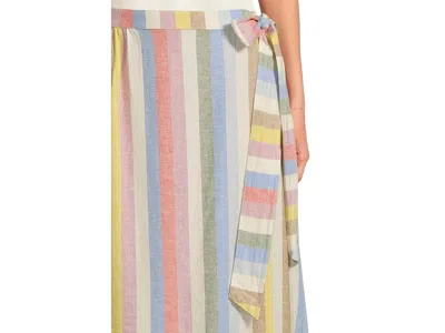 Pendleton Striped Wrap Skirt