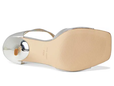 Nine West Devans Sandal In Silver