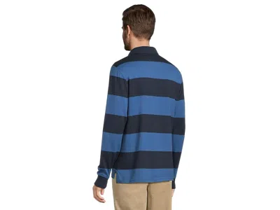 L.l.bean Bean's Vintage Soft Rugby Stripe In Blue
