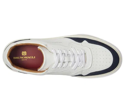 Bruno Magli Dezi Leather Sneaker In White