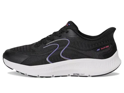 Skechers Hands Free Slip-ins Go Run Consistent 2.0 Lockhart Womens Running Shoes In Black