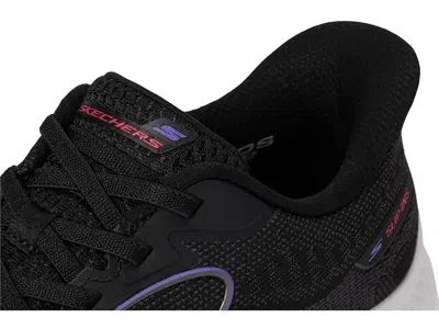 Skechers Hands Free Slip-ins Go Run Consistent 2.0 Lockhart Womens Running Shoes In Black