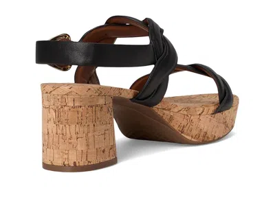 Aerosoles Camea Leather Heeled Sandal In Multi