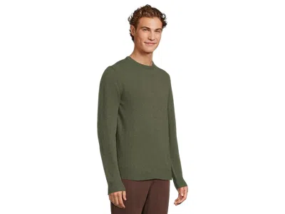Barbour Essential Patch Crew In Green