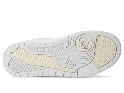 Coach New York White Synthetic Leather Soho Sneakers In Multi