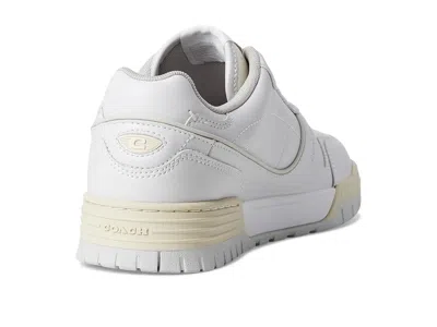 Coach New York White Synthetic Leather Soho Sneakers In Multi