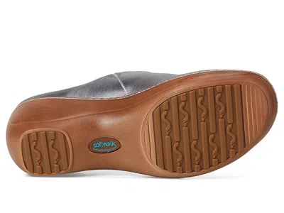 Softwalk Madison Clog In Silver