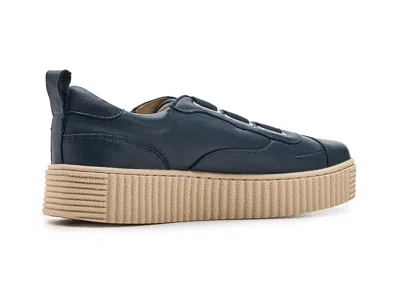 Trotters Bliss Platform Sneaker In Blue