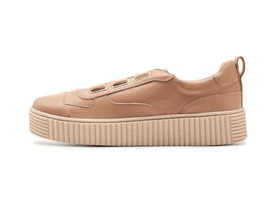 Trotters Bliss Platform Sneaker In Brown