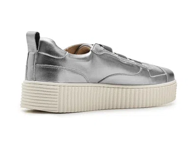 Trotters Bliss Platform Sneaker In Gray