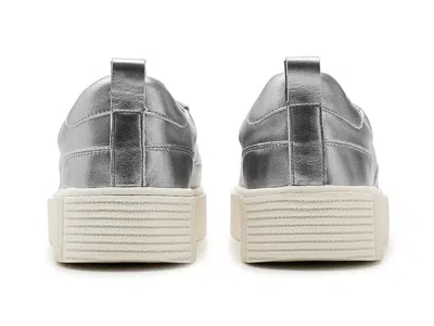 Trotters Bliss Platform Sneaker In Gray