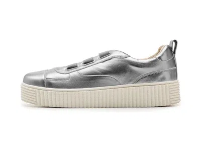 Trotters Bliss Platform Sneaker In Gray