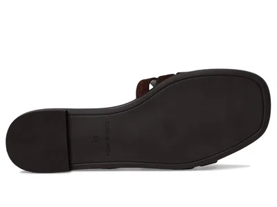 Tory Burch Cut-out Suede Straps Sandals In Brown