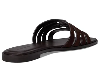 Tory Burch Cut-out Suede Straps Sandals In Brown