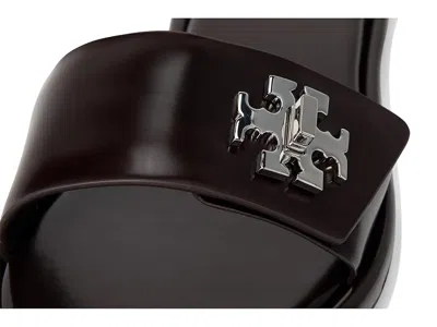 Tory Burch Turnlock Slide In Brown