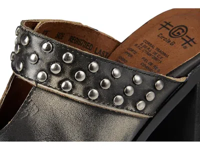 Corral Boots Lady Studs Mule In Black