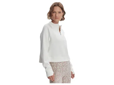 Varley Ebba Midlayer Half Zip In White