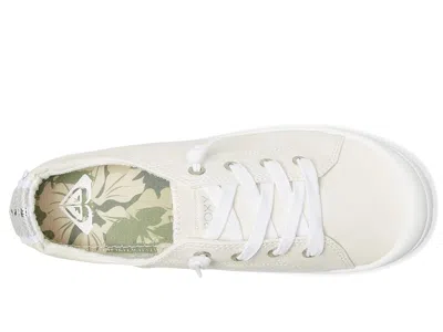 Roxy Wide Width Bayshore Plus Slipon Sneaker In White