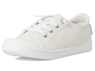 Roxy Wide Width Bayshore Plus Slipon Sneaker In White
