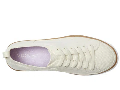 Vionic Winny Knit Low Top Sneaker In White