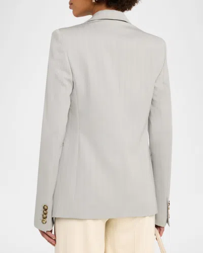 Stella Mccartney Single-breasted Regular Jacket In Gray