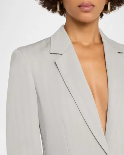 Stella Mccartney Single-breasted Regular Jacket In Gray