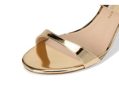 Stuart Weitzman Metallic-effect Double-strap Sandals In Multi