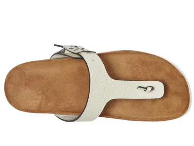 Tory Burch Mellow T-strap Sandal In White