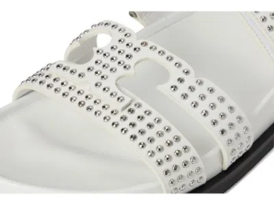 Tory Burch Ines Stud Sport Slide In White