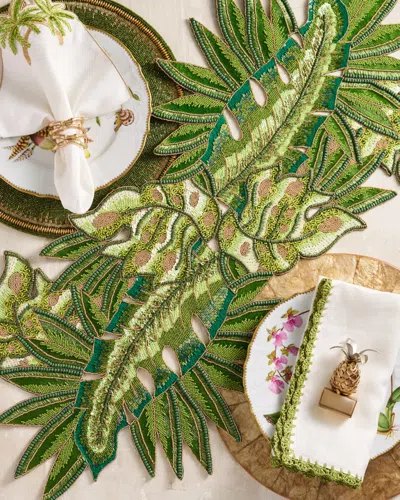 Kim Seybert Calypso Beaded Table Runner