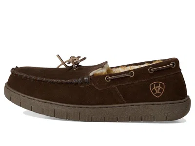 Ariat Harrison Moc Slipper In Brown