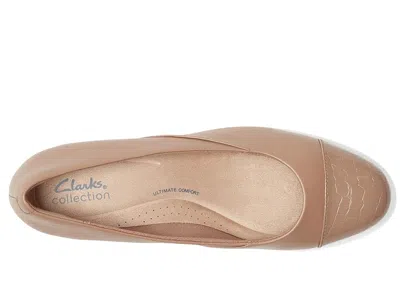 Clarks Collection Natalyn Dusk Leather Pump In Neutral