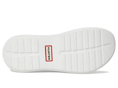 Hunter Haddie Platform Slide Sandal In White